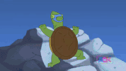 teenage mutant ninja turtles turtle GIF by AOK