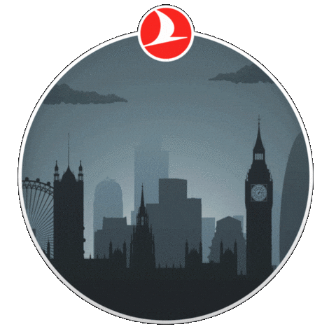 London Travel Sticker by Turkish Airlines