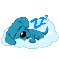 Tired Sweet Dreams Sticker by JPedicini