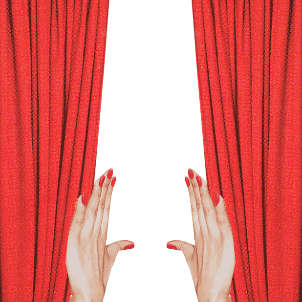 Red Carpet Sticker Sticker by Luca Mainini