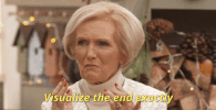 mary berry visualize the end exactly GIF by ABC Network
