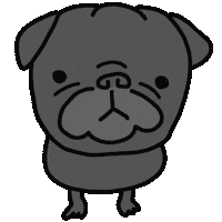 Dog Hello Sticker