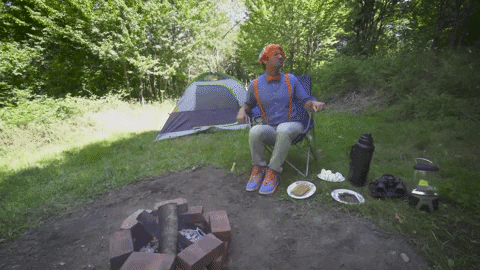 Fun Camping GIF by moonbug