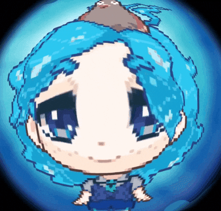 anori_sweeda giphygifmaker anime goofy vtuber GIF