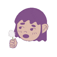 Dandelion Sticker by Jaro Joyería Experimental