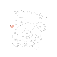 Happy Bear Sticker