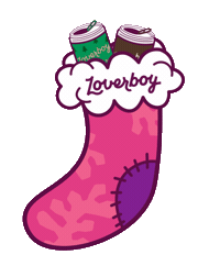 Christmas Bravo Sticker by Loverboy