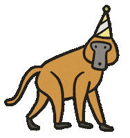 Happy Birthday Dancing Sticker by Carolynn