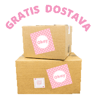 Dostava Sticker by Okay.si