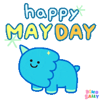 Happy Dino Sticker by DINOSALLY