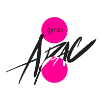 gyroapac gyro gyroapac changeeverything gyro20 Sticker