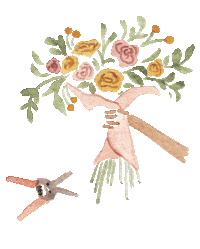 NativePoppy pink flowers peach florist Sticker