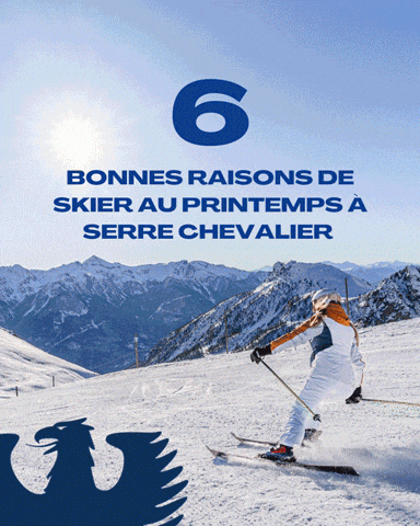 Ski GIF by Serre Chevalier Vallée Briançon