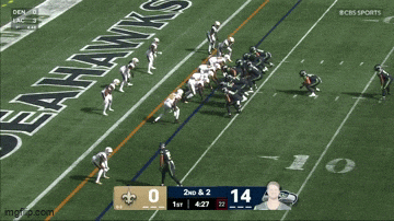 kingkaps7 giphyupload kingkaps7 td seahawks kenneth walker play stands GIF