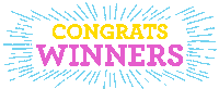 winner congrats Sticker by 225 Magazine