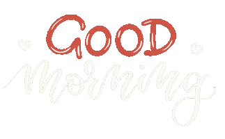Good Morning Sticker