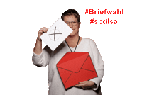 Briefwahl Sticker by SPD Sachsen-Anhalt