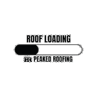 Loading Roof Sticker by Peaked Roofing
