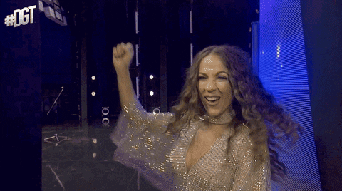 Felicidad Karina GIF by Dominicana's Got Talent