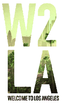 Welcome2LA w2la Sticker