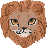 Lion King Cat Sticker by peppii