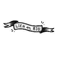 steph_fireflyatelier banner link in bio lien lien en bio Sticker