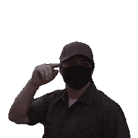 Delivery Man Sticker