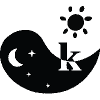 karmayoga yoga karma do good half moon Sticker