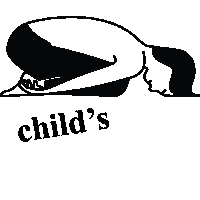 karmayoga yoga karma do good half moon Sticker