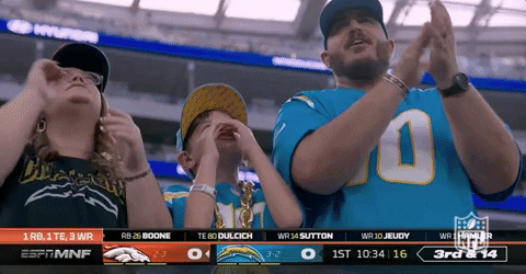 Los Angeles Chargers Football GIF by NFL