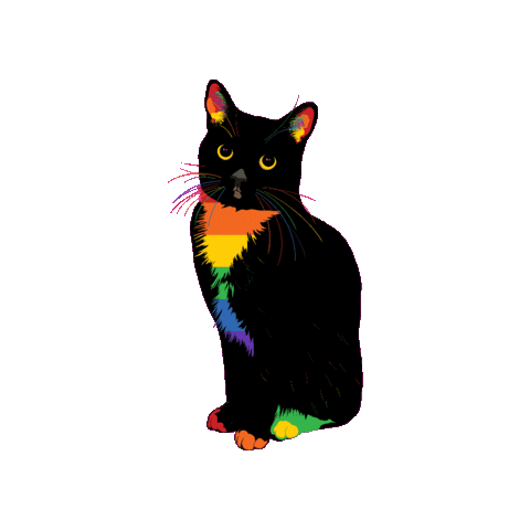 Tuxedo Cat Sticker