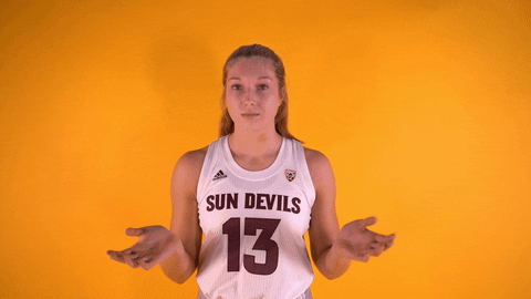Womens Basketball What GIF by Sun Devils