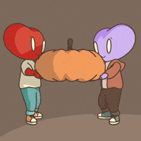 Pumpkin Patch Heart GIF by LT3 Creations