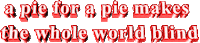 pie eating Sticker by AnimatedText