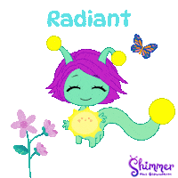 Beauty Love Sticker by ShimmertheGlowworm