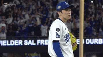 Los Angeles Dodgers Nod GIF by MLB