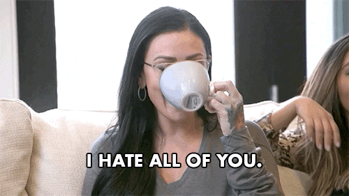 Jersey Shore Hate GIF by Jersey Shore Family Vacation