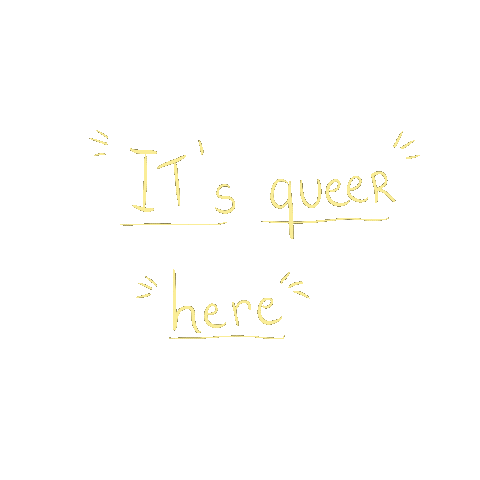 Poulpou_ giphyupload pride lgbt here Sticker