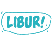 lets go vacation Sticker by Ruangguru