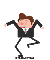 Happy Dance Sticker by yogomotion