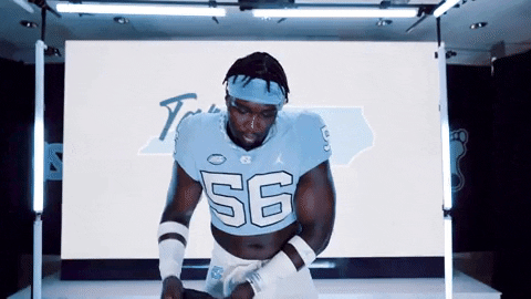 North Carolina Football GIF by UNC Tar Heels