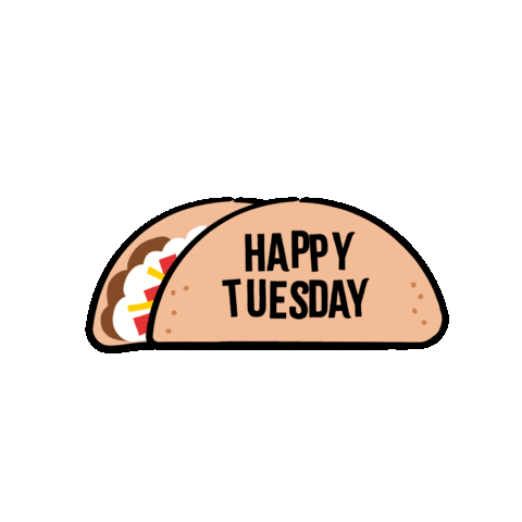 Tuesday Morning Rainbow Sticker by Jessica Lau