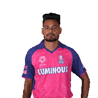 Pink Yes Sticker by Rajasthan Royals