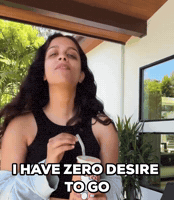 Not Going Dont Want To Go GIF by Lilly Singh