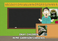 teaching talking GIF by South Park 