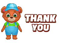 Thank You So Much Sticker by Lucas and Friends by RV AppStudios