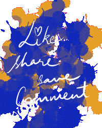 Like Share Save Comment Sticker