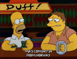 Season 3 Drinking GIF by The Simpsons