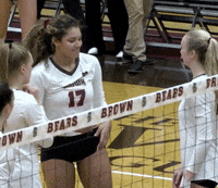 Celebration Dancing GIF by Brown Volleyball