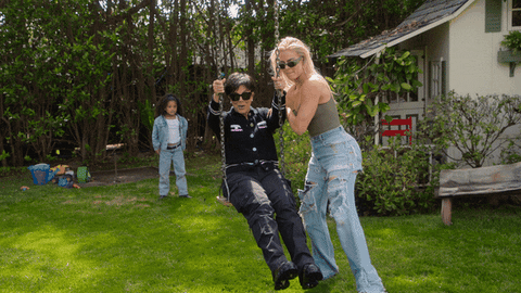 Swinging Khloe Kardashian GIF by HULU